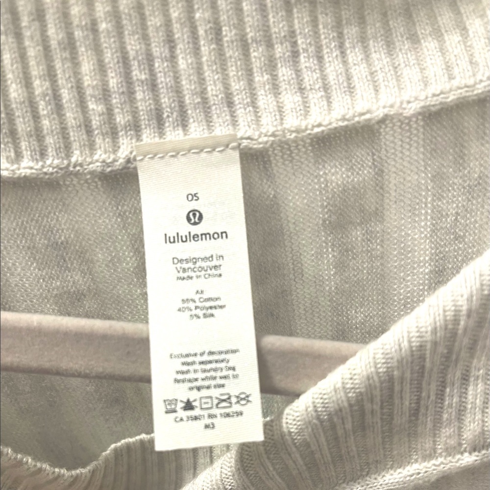 Lululemon sweater poncho